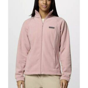 Columbia Benton Springs Pink XL Fleece Full Zip Jacket NWT